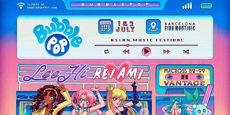 BubblePop Festival en Barcelona – 1 y 2 de Julio